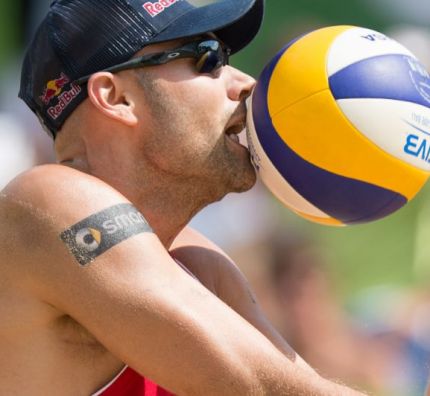 Z tęsknoty za siatkówką plażową