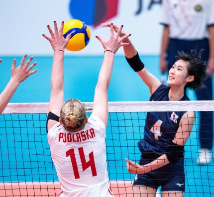Ostatni mecz fazy grupowej Mistrzostw Świata Dziewcząt U19 Polska - Japonia 1:3
