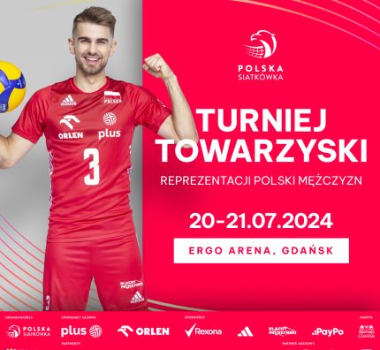 Akredytacje na turniej towarzyski reprezentacji Polski mężczyzn w Gańsku  