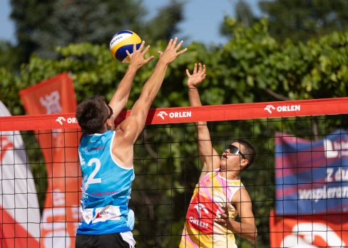2023-07-08 MP Juniorów w siatkówce plażowej - dzień 1.