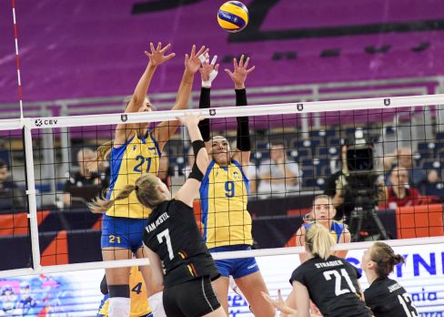 2019-08-23 - CEV EuroVolley 2019 kobiet Belgia-Ukraina