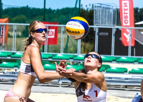 2023-07-09 MP Juniorek w siatkówce plażowej - dzień 2.