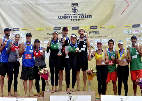 Warmia Mazury Grand Slam 2017 - ceremonia medalowa