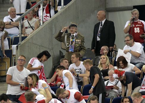 2018-06-03 - Weteran na meczu reprezentacji Polski